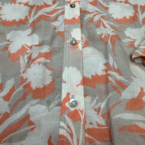 Women's VICTORIA'S SECRET Long Sleeve Silk-blend Button-down Shirt- Size‎ M - Picture 6 of 10